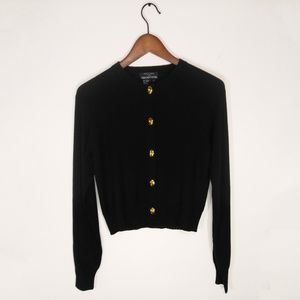 Tracy Reese for Magaschoni Black Cardigan